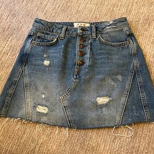 Jean skirt